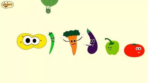 Çocuk Şarkıları - Sebzeler ve Renkler