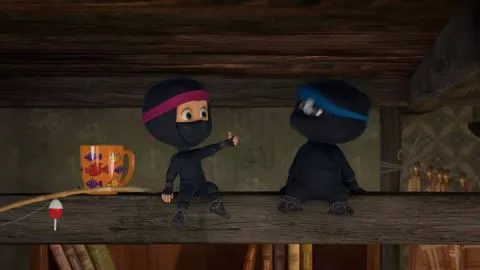 Maşa Ve Ayı - Yetişkin Ninjalar
