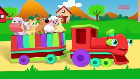 Kırmızı Tren Kloppi - Geç Kalma Ve 5 Çocuk Şarkısı