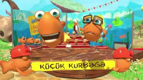 Balık Krakerlerden Küçük Kurbağa Çocuk Şarkısı