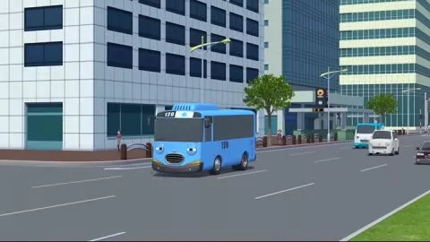 Küçük Otobüs Tayo 3. Sezon 13. Bölüm - Cooku Ve Champ Şehir Gezisi
