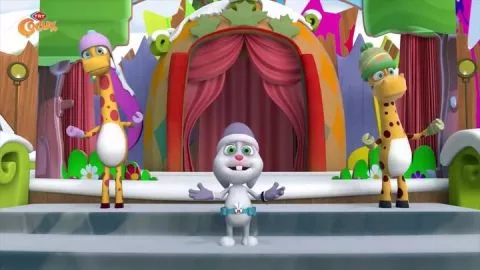 Akıllı Tavşan Momo - Kardan Adam Şarkısı
