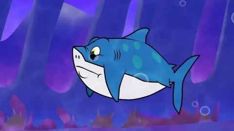 Adisebaba Çizgi Film Masalları - Küçük Deniz Kızı Bölüm 2 Baby Shark