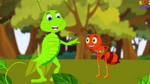 Ağustos Böceği İle Karınca Çocuk Masalı