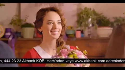 Akbank - Çiçekçi Buket Reklamı