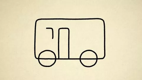Otobüs Nasıl Çizilir - Çocuk Şarkısı