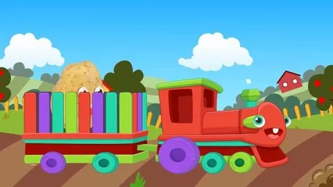 Kırmızı Tren - 8 Eğitici Bebek Şarkısı
