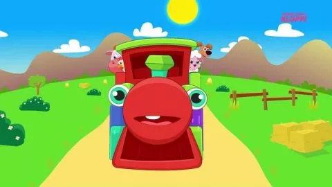 Kırmızı Tren Kloppi - 4 Çocuk Şarkısı Bir Arada