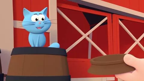 Kediler Hep Miyav Der - Hayvan Seslerini Öğreten Çocuk Şarkısı