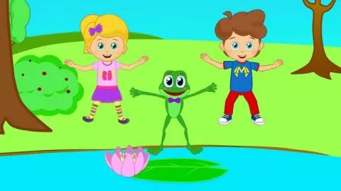 Zıpla Kurbağa - Çocuklar İçin Eğitici Videolar