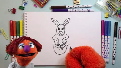 Renkli Kangurular - Çocuklar İçin Eğlenceli Video